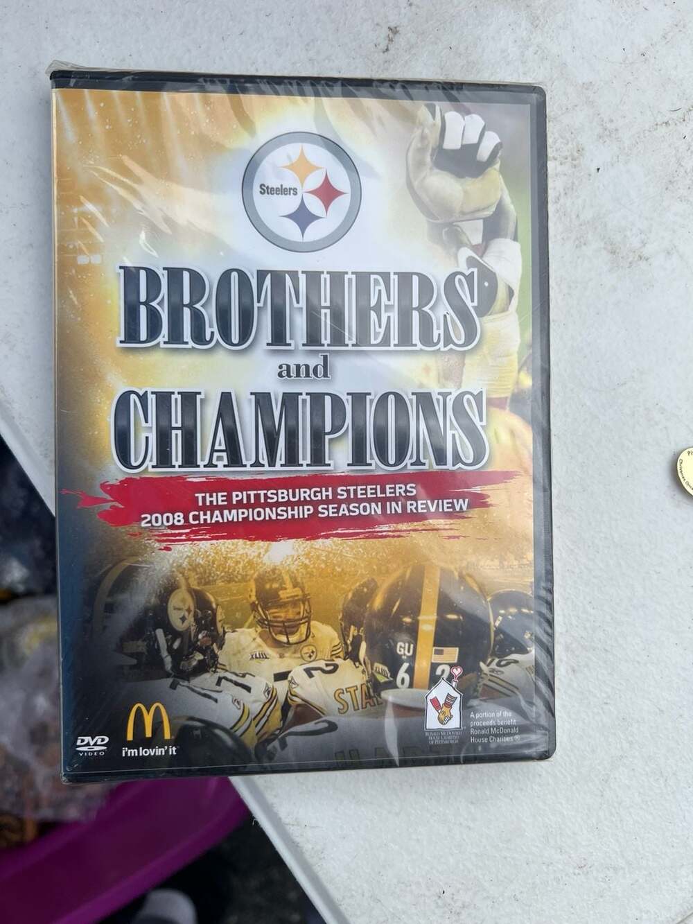 Pittsburgh Steelers Brothers and Champions 2008 Championship Season Review DVD